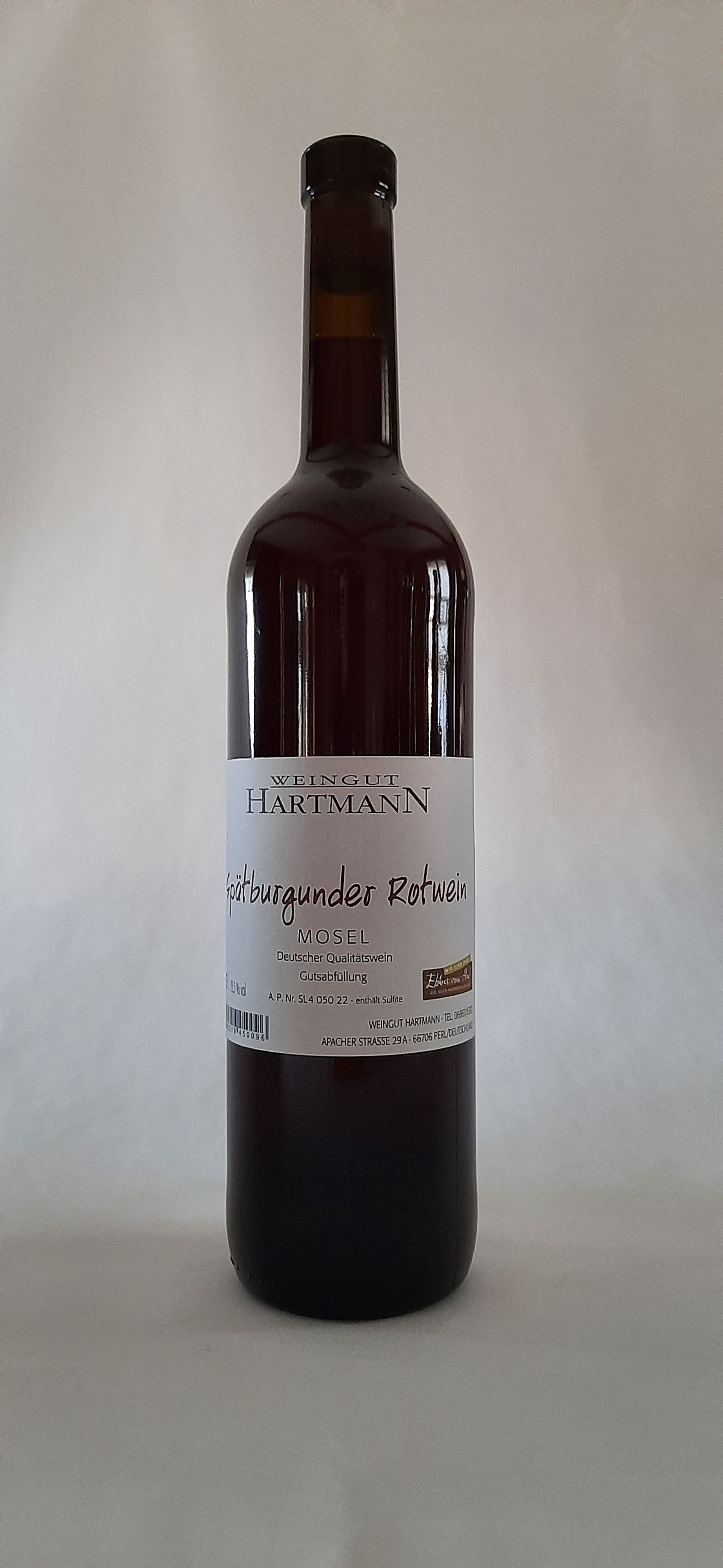 12 Spätburgunder Rotwein 2021er